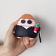 thumbnail image 3 of Funda de silicona para AirPods 4 con kit de limpieza, diseño de caricatura adorable, 3 of 7
