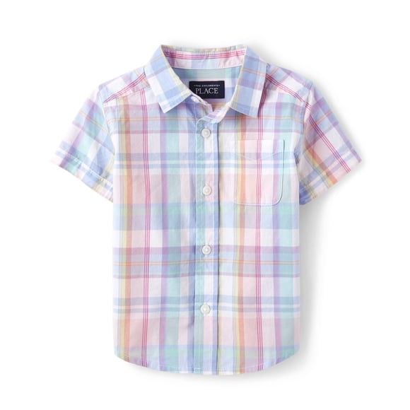 Camisa The Children's Place para niños pequeños, manga corta, 4T