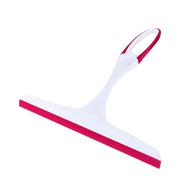 Limpiador de silicona multiusos para ventanas, vidrios, puertas de ducha y parabrisas de coche. Limpiador de ventanas resistente con gancho de succión.