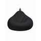 thumbnail image 1 of Puf Gigante 100×120cm Forma de Pera Sin Relleno Lavable Negro, 1 of 3