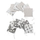 thumbnail image 4 of 2 Set Lecho Bebé Cojín Almohada Parachoques 6 Cojines Cuna Almohadillas De Cama Gris, 4 of 5