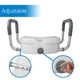 thumbnail image 5 of Elevador de asiento de inodoro RMS elevado 13 cm con brazos acolchados ajustables, 5 of 7