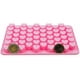 thumbnail image 4 of Moldes de silicona para gomitas con forma de corazón, para chocolate, para repostería, 55 cavidades, para hielo y 1 gotero de regalo, color rosa, 4 of 8