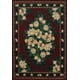 thumbnail image 1 of Alfombra United Weavers of America Magnolia Manhattan Burgundy, 1 of 2