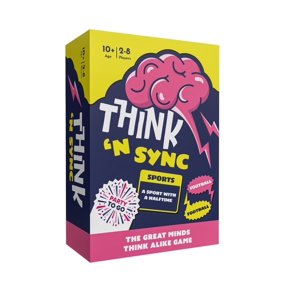 Juego de cartas Gamewright Think 'N Sync The Great Minds Think Alike