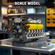 thumbnail image 3 of Juego de bloques de construcción Mould King V12 Engine 1260 piezas con motor, 3 of 6