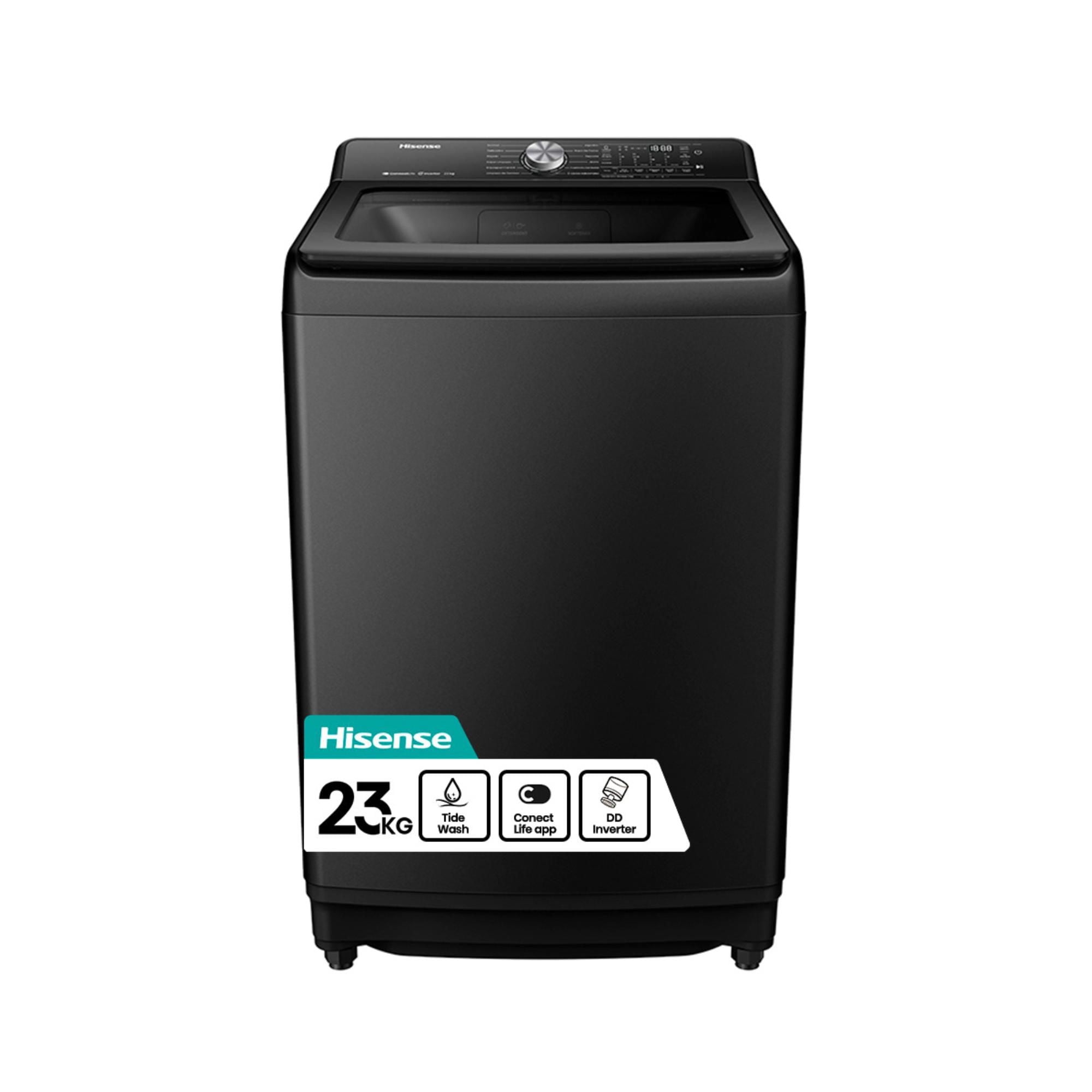 Hisense - Lavadora Carga Superior 23Kg Wt5T2325Db Negro