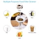 thumbnail image 5 of Filtro de alimentos Toncoo, 14 cm, malla 200, polipropileno apto para uso alimentario, 5 of 7