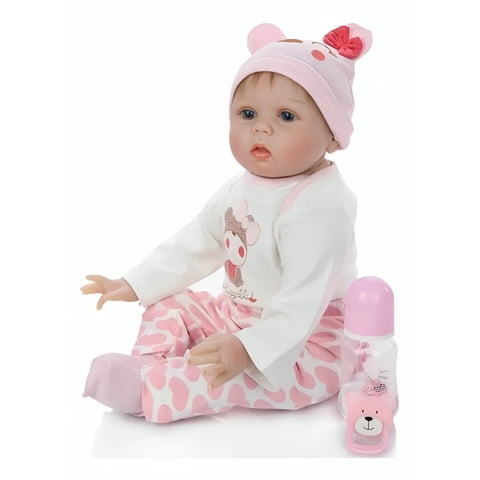 Genérico - Muñeca Bebe Reborn Juguete Realista 55Cm Con Accesorios