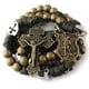 thumbnail image 1 of Collar Rosario HanlinCC Bronce San Miguel para Hombre 52 cm, 1 of 9