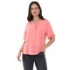 thumbnail image 1 of Blusa Mujer Manga Corta Detalle Coral Corona, 1 of 5