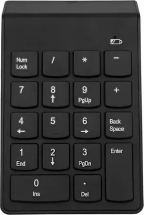 Genérico - Teclado Mini Numérico Inalámbrico Usb 18 Teclas Pc