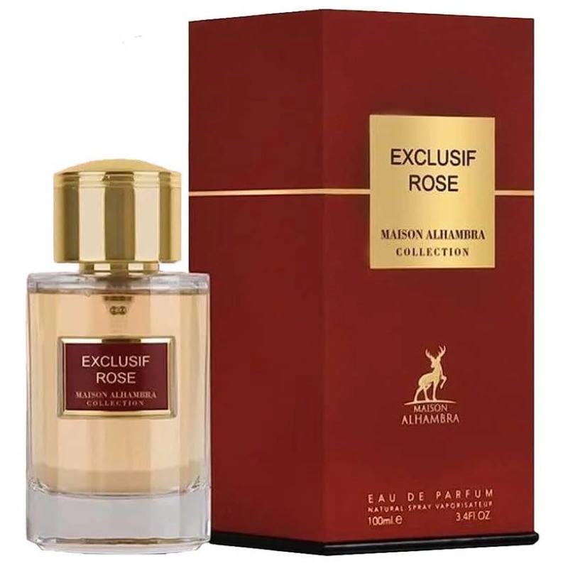 Al Hambra - Maison Exclusif Rose Edp 100Ml Unisex (Ch Burning Rose)