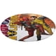 thumbnail image 1 of Deadpool y Wolverine Alfombra Redonda de Felpa Coral, Antideslizante, No Desprende Pelusas, Lavable y Duradera para Salón, Dormitorio y Habitación de Niños 60cm, 1 of 6