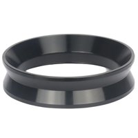 Magideal - Anillos De Dosificación De De Repuesto, Accesorio De Cocina, Herramienta De Barista, Accesorios De Espresso, Herramientas De Embudo De Dosificaci Negro 51Mm