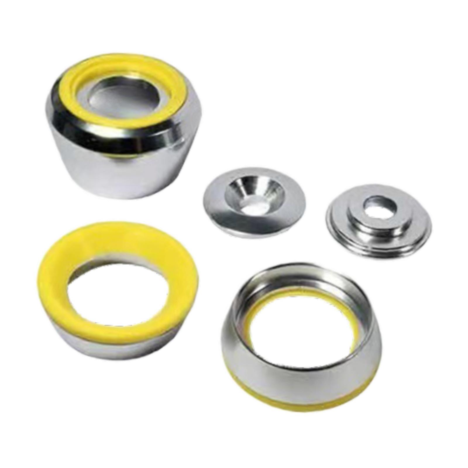 Magideal - Tapas De Extremo Del Tubo Equipo De Acondicionamiento Físico Decoración De La Fabricación De Bricolaje Fácil De Instalar Cubierta De La Cubierta Del 25 Mm