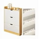 thumbnail image 1 of Zapatero Organizador Estante Armario 115Alto x 100 x 17cm Blanco beige, 1 of 2