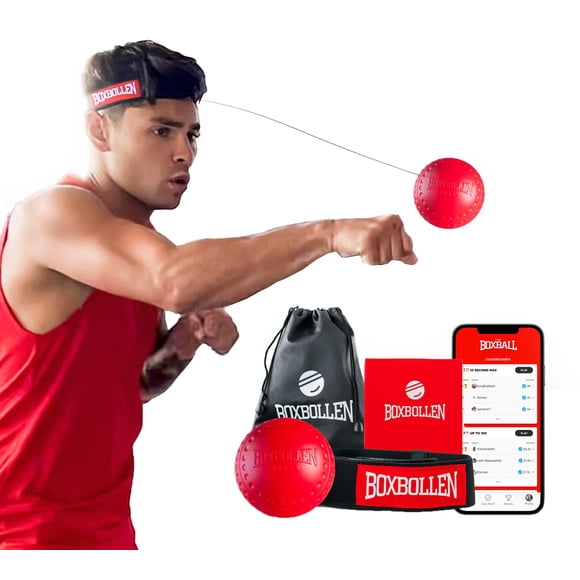 Boxing Reflex Ball Boxbollen original con la aplicación utilizada por celebridades