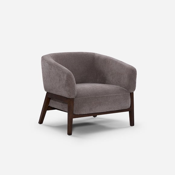 Poltrona Rosen Bolton Tela Grafito