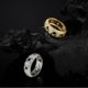 thumbnail image 2 of Anillos de Moissanita para Hombre Banda de Boda de Oro Personalidad Anillo Llamativo de Plata Esterlina 925 Color D Claridad VVS1 Anillo de Eternidad de Moissanita Talla 7-12, 2 of 7