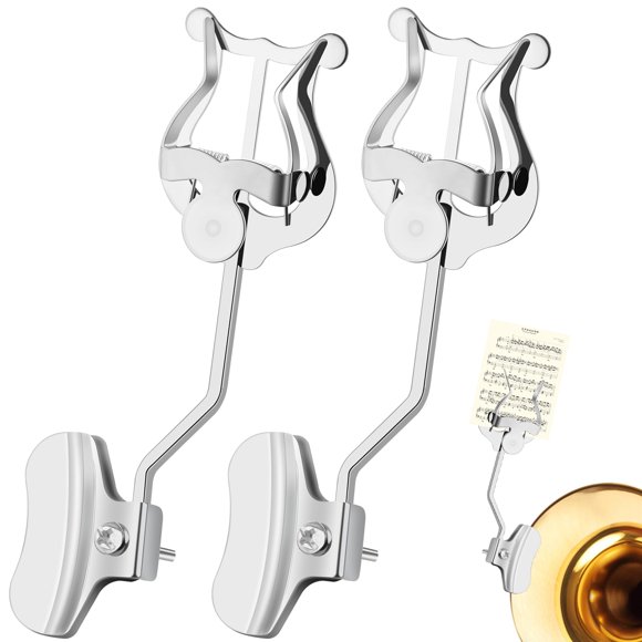 Lyra para Trombón KITANIS 17,5 cm Plateada Pack de 2