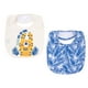 thumbnail image 2 of Set 2 Babero Algodón Impermeable Azul Tigre Niño, 2 of 4