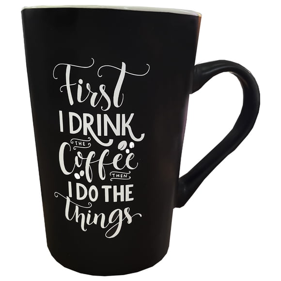 Tazón Decorativo First Coffee Then Work