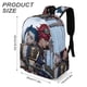 thumbnail image 3 of Batalla de Dos Ciudades-theme Backpack, Campus style schoolbag Bookbag with Adjustable Shoulder Straps And Large Zip Compartment, Unisex Travel Bags.42x30x15cm, 3 of 6