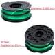 thumbnail image 4 of Carrete de Reemplazo para Recortadora de 30ft 0.080-inch DF-080 para Black*and*Decker GH1000 GH1100 GH2000, Recortadora de Cuerdas, DF-080 y DF-080-BKP, Piezas de Borde de Doble Línea, Carrete de, 4 of 6
