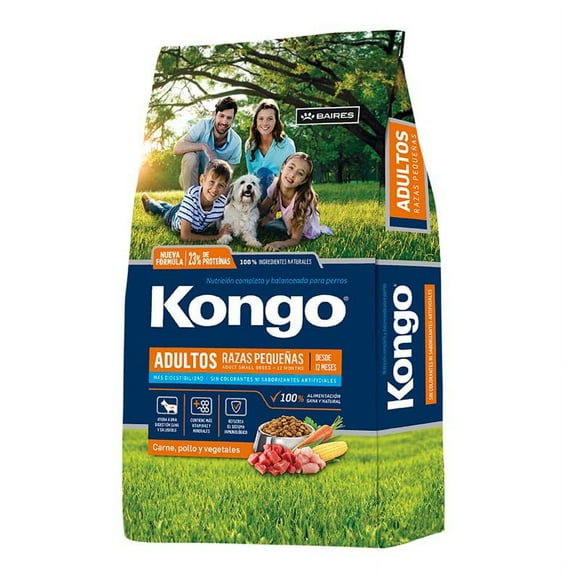 Alimento Adulto Razas Pequeñas Carne Y Pollo 15 Kg