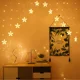 thumbnail image 5 of Cortina De Estrellas Luces 136led Serie Navideña Cascada 3m, 5 of 5