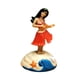 thumbnail image 3 of Muñeca hawaiana para salpicadero de niña, adorno agitador con ukelele, muñeca interior de coche para niña bailarina hawaiana para el hogar y el coche , Rojo, 3 of 5