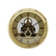 thumbnail image 1 of Inserto De Reloj De Cuarzo Con Números Romanos Y Esfera De 103 Mm/4,06 Pulgadas Con Borde Dorado, 1 of 3