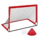 thumbnail image 5 of Red De Portería De Fútbol Para Niños, Puerta De Fútbol Compacta Para Parque, Jardín, Deportes Al Aire Libre, Color Rojo, 5 of 5