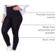 thumbnail image 3 of PANTALONES SHAPERMINT Leggings de cintura alta negros, opacos, 3 of 8