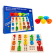 thumbnail image 3 of Juego Educativo Montessori de Conteo, Colores y Motricidad Fina de Madera, 3 of 6