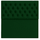 thumbnail image 2 of Respaldo De Cama 2 Plazas Verde Botella Capitone, 2 of 3
