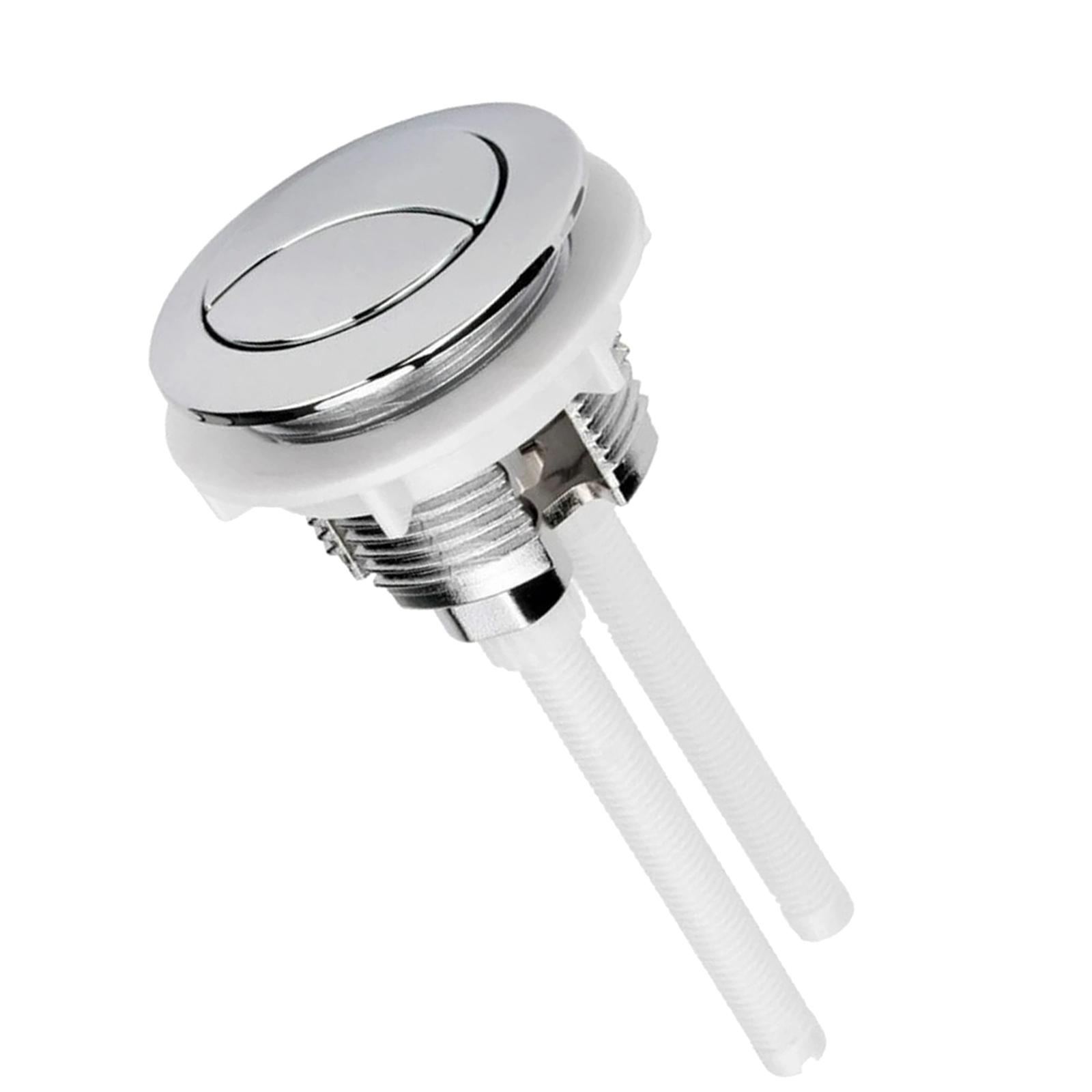 Magideal - Botones De Inodoro Con Cuatro Varillas, , Botón Pulsador Doble Para Inodoro, Varillas De Botón De Descarga De Inodoro, Accesorios De Repuesto Para