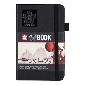 Croquera Sakura 80Hj 140Gr Blanco Crema 9X14Cm