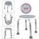 thumbnail image 1 of Taburete de ducha giratorio de 360° con altura ajustable, asiento ergonómico con patas antideslizantes y capacidad de carga máxima de 136 kg. Taburete de baño, silla de ducha, asiento giratorio Lumten, 1 of 5