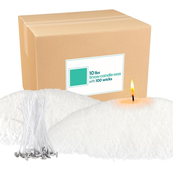 Juego De Velas Natural Pearl Arena De 4 5 Kg Con 100 Mechas