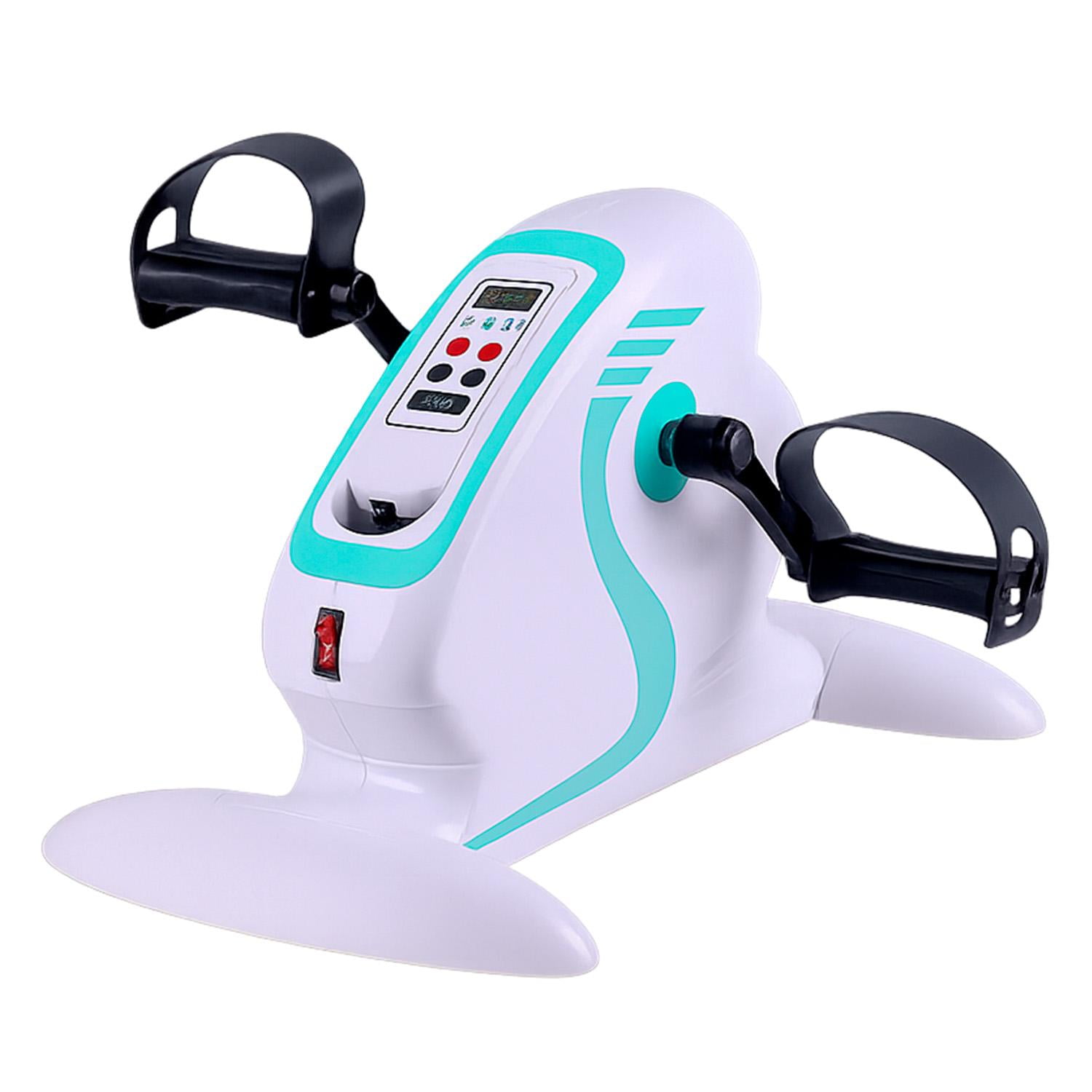 Global Latin Group - Pedalera Rehabilitación Eléctrica Con Control Y Pantalla Led Blanco