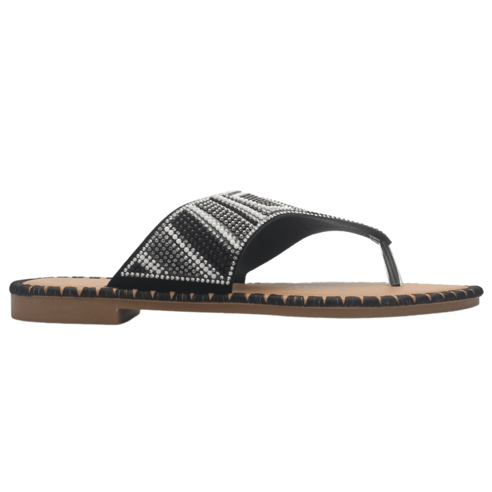 Sandalia De Mujer De Color Negro Casual Chalada Buckel-6