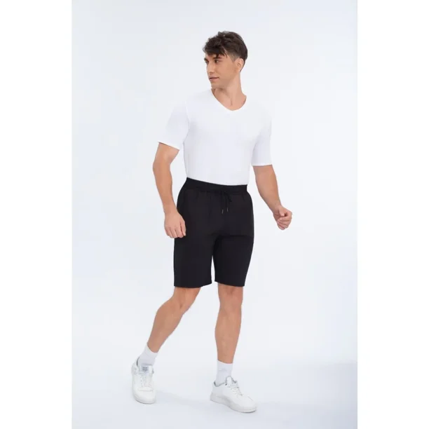 Short Hombre Deportivo Secado Rápido Bolsillos Cierre 4015