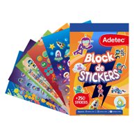 Block De Stickers Niño  Adetec