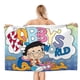 thumbnail image 1 of El Mundo de Bobby Toalla de playa de secado rápido con diseño temático, regalo para mujeres y niñas, ideal para cumpleaños, fans, amantes de la música, uso en la playa o al aire libre, 78 × 150 cm, 1 of 6