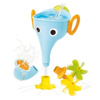 Juego De Baño Elefante Embudo Celeste Infantil Bebé Niño Niña Tina Yookidoo