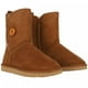 thumbnail image 3 of Bota Bamers Blast Button Leather Caramel - BMWBO000737W2 cafe 37, 3 of 5