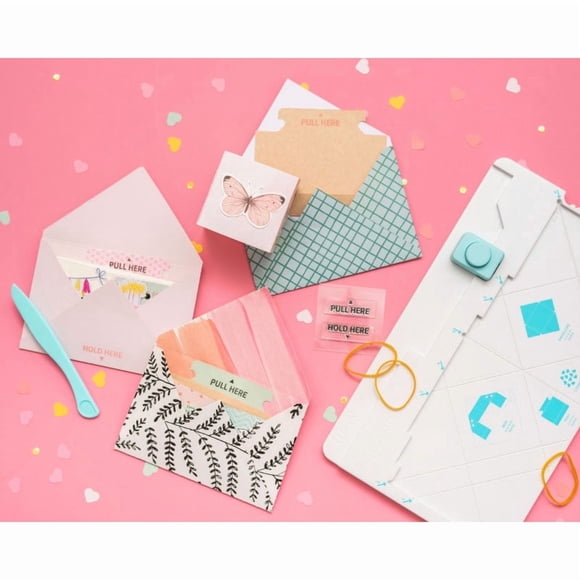 Explosion Card Punch Board We R Memory Keepers Tarjetas