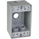 thumbnail image 1 of Caja estanca TayMac SD450S de 1 módulo con 4 salidas, gris, 1 of 4